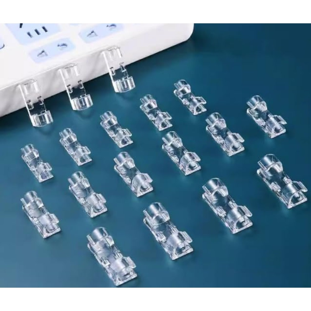 Home Office Pc - 40pcs of Self-Adhesive Cable Ties, Sticky