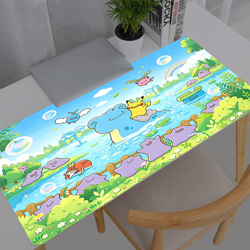 Home Office Pc - Mouse Pad Pokemon Pikachu Anime Durable