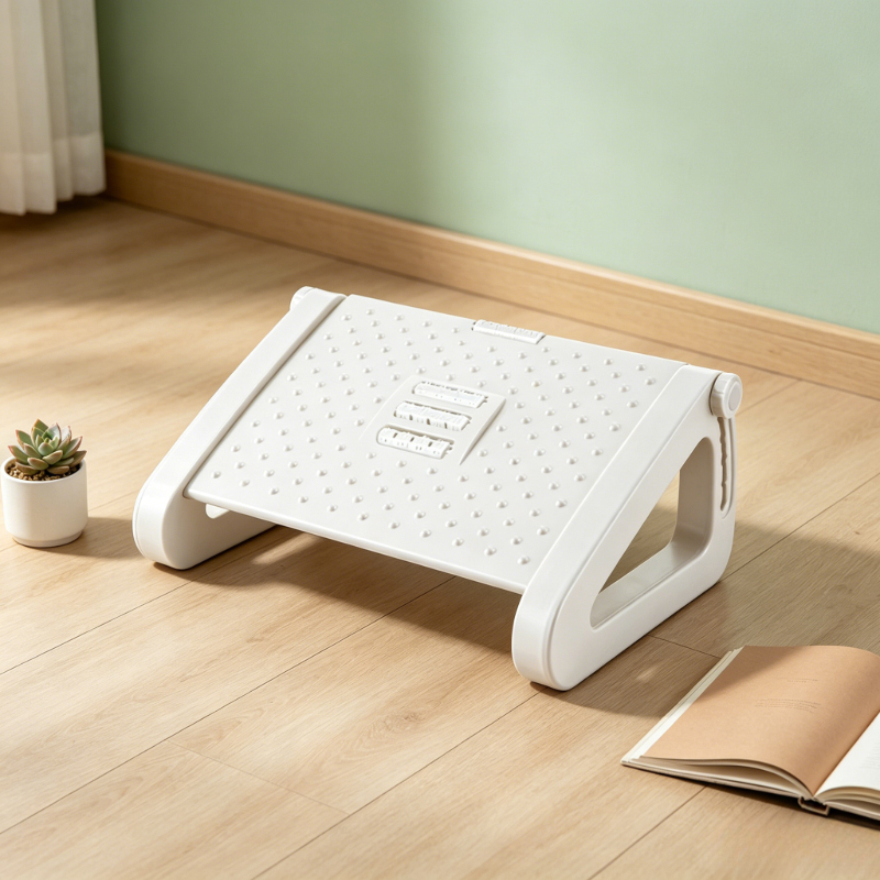 Home Office Work - Adjustable Height Foot Rest Stool, 3