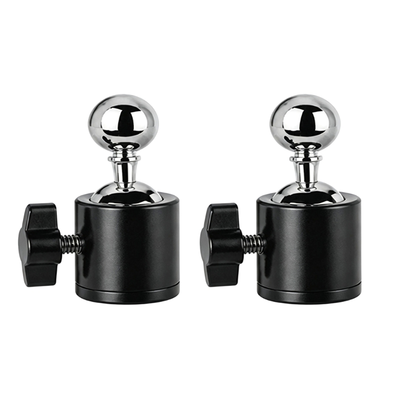 Home Office Official - J78A 2Pcs Metal Ball Head Adapters