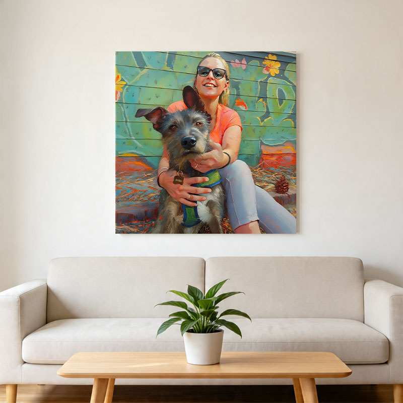 Home Office Image - Upload Your Image for Canvas Wall