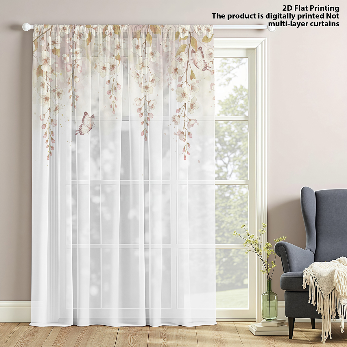 Home Office Rate - 1 Piece Late Spring Peach Blossom