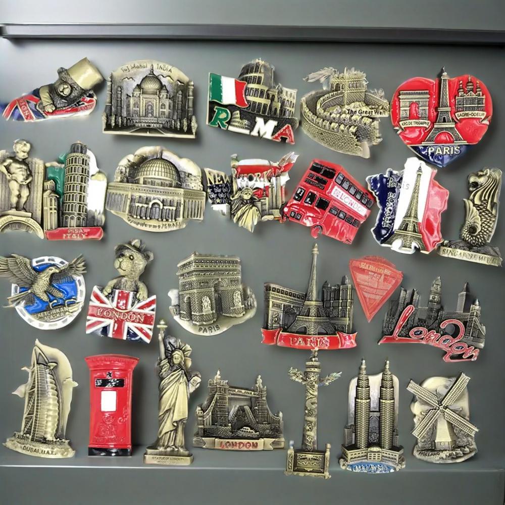 Home Office In Uk - Metal Fridge Magnet Refrigerator USA Alaska