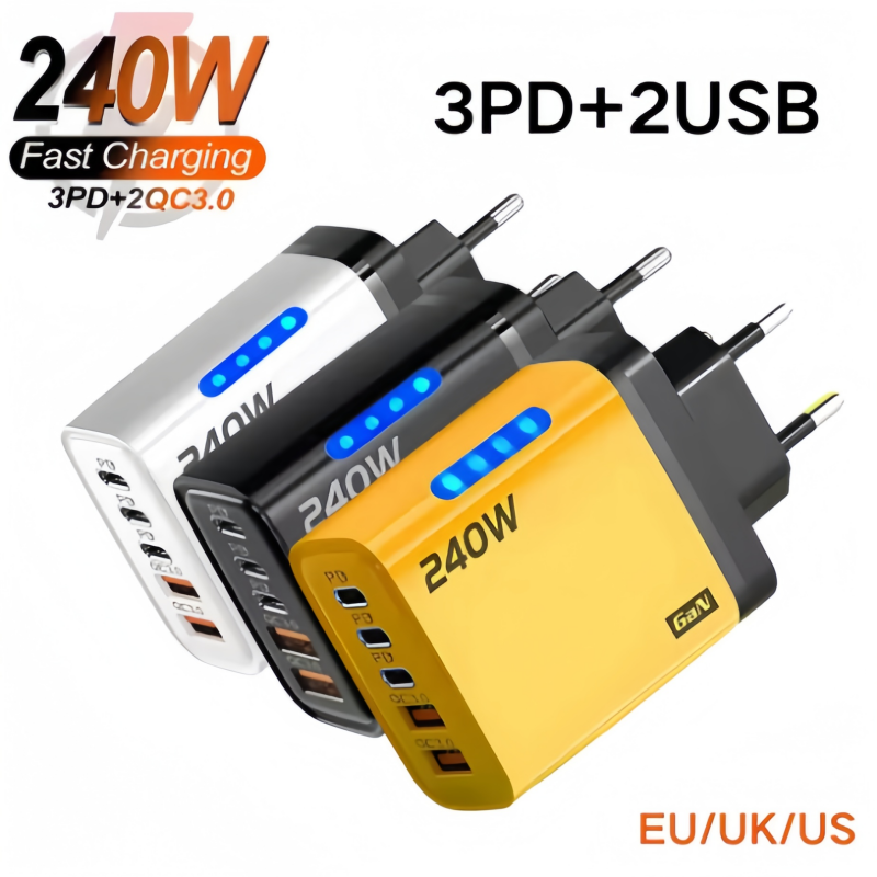Home Office In Uk - EU/US/UK Plug Travel Charger Global USB