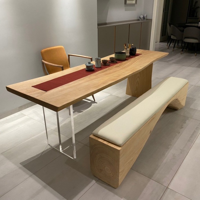 Nordic Solid Wood Acrylic Floa - مراجعة Home Office Studio وسعره