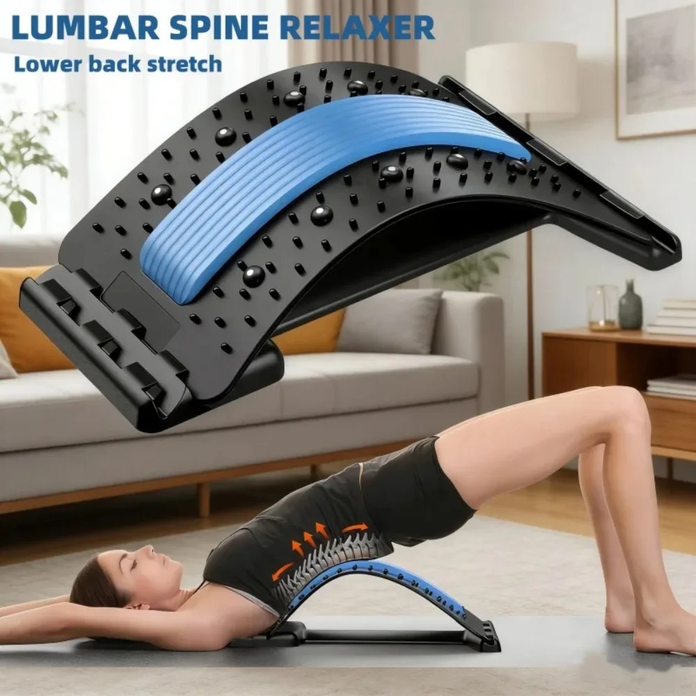 Lumbar Back Stretcher 4 Level  - مراجعة Home Office Work وسعره