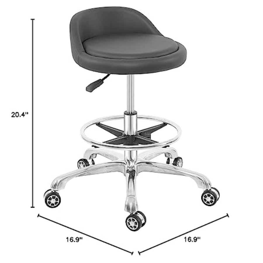 Rolling Stool Adjustable Draft - مراجعة Home Office Kitchen وسعره