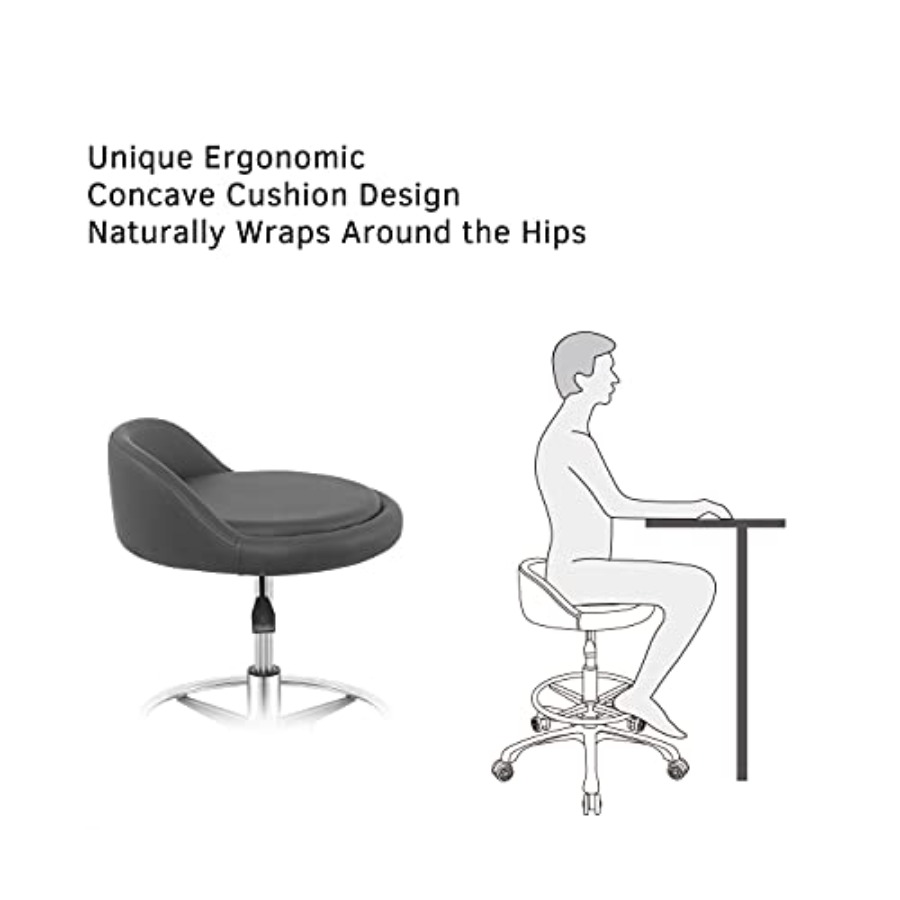 Rolling Stool Adjustable Draft - مراجعة Home Office Kitchen وسعره