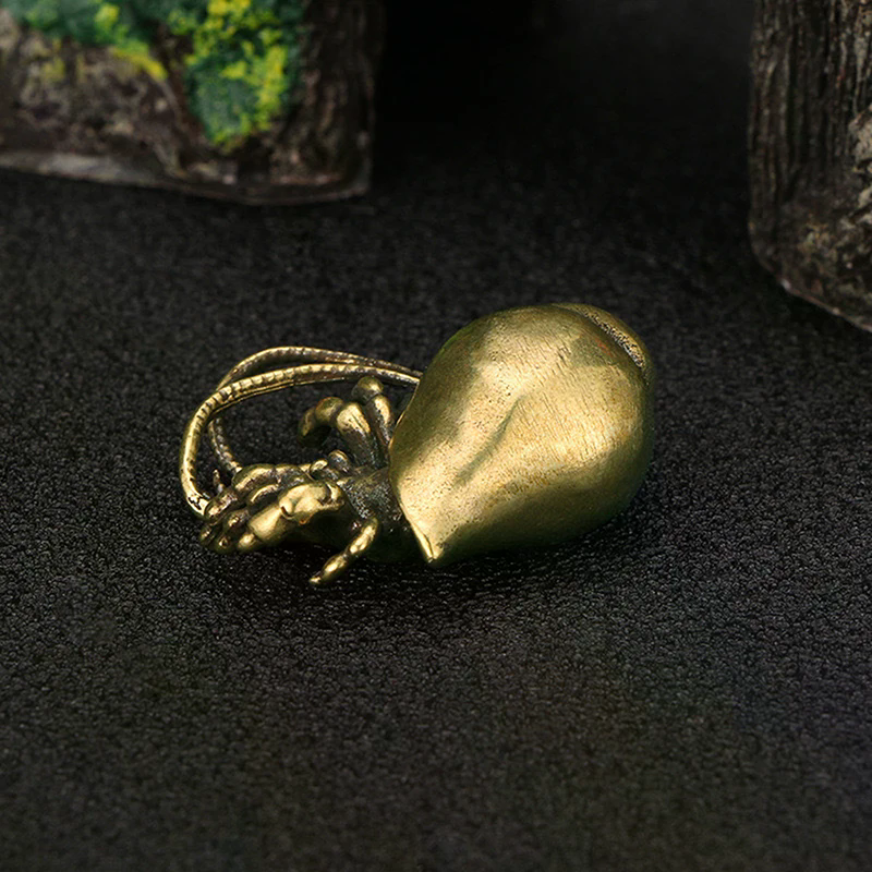 Vintage Brass Hermit Crab Figu - مراجعة English Home Office وسعره