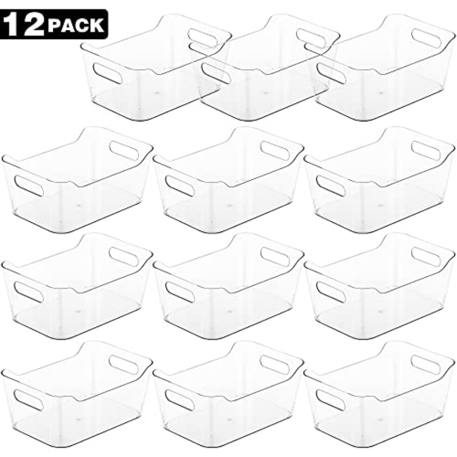 202612 Pack Plastic Storage Bi - مراجعة Home Office Kitchen وسعره