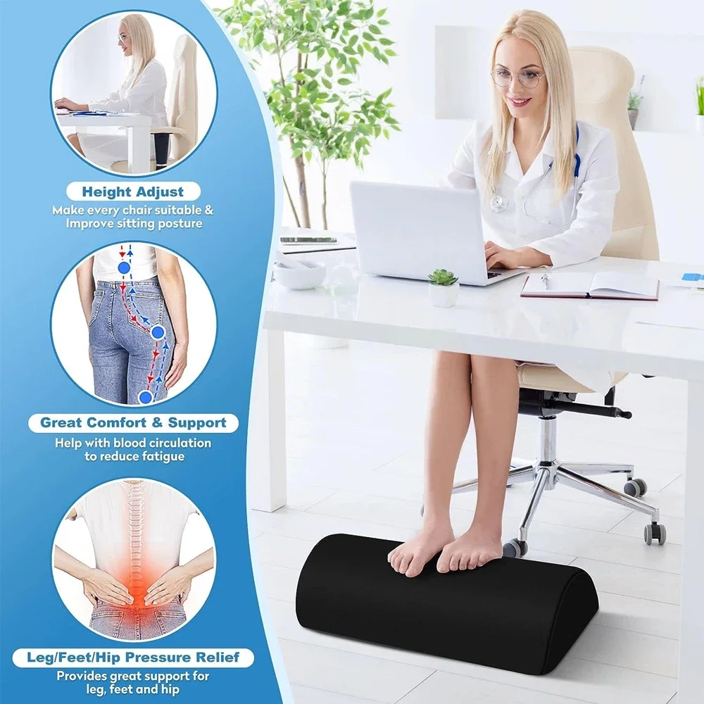 Comfort Foot Rest Under Desk A - مراجعة Home Office Work وسعره