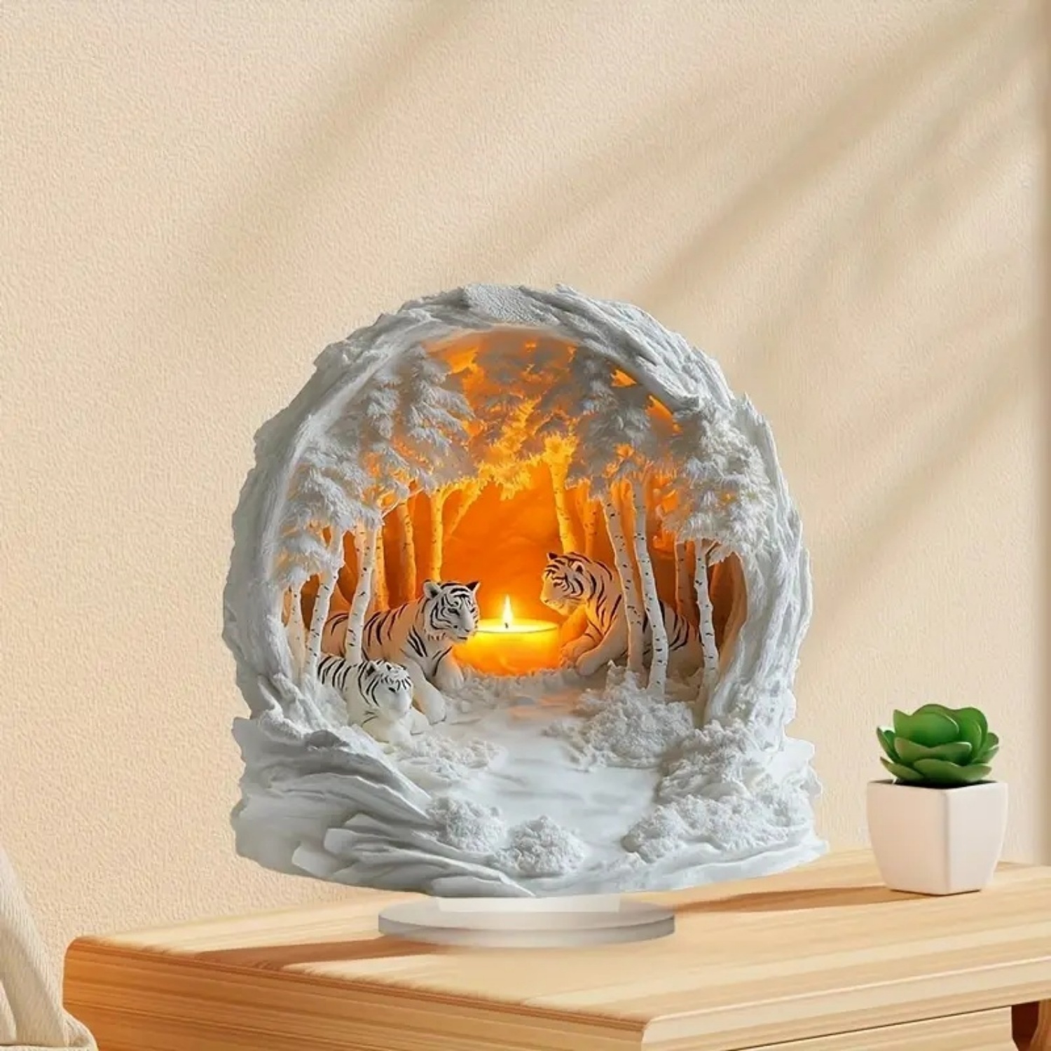 Two Tigers Statue,2D Flat Anim - مراجعة Home Office For Two وسعره