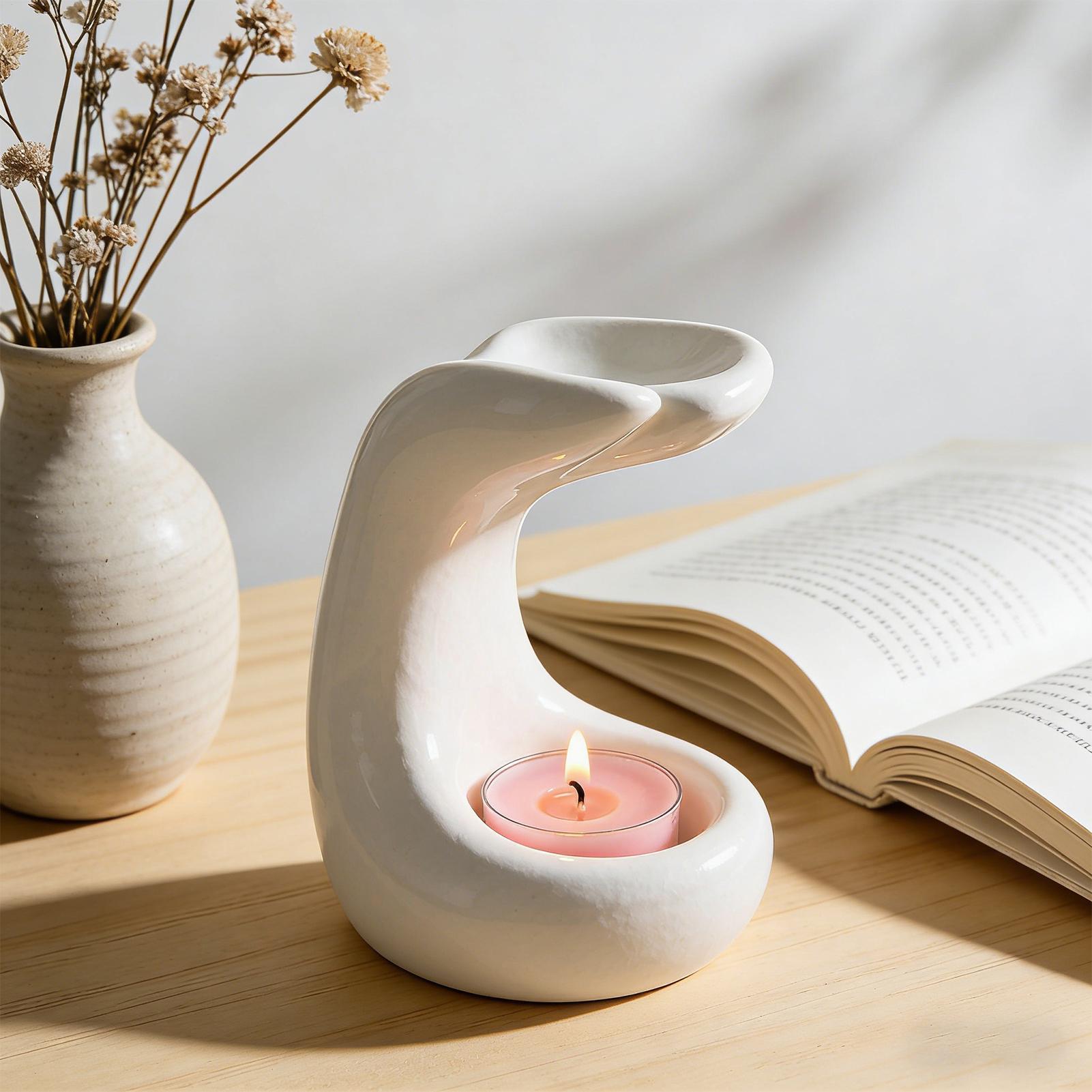 Tealight Wax Melt Warmer Palm  - مراجعة Home Office Kitchen وسعره