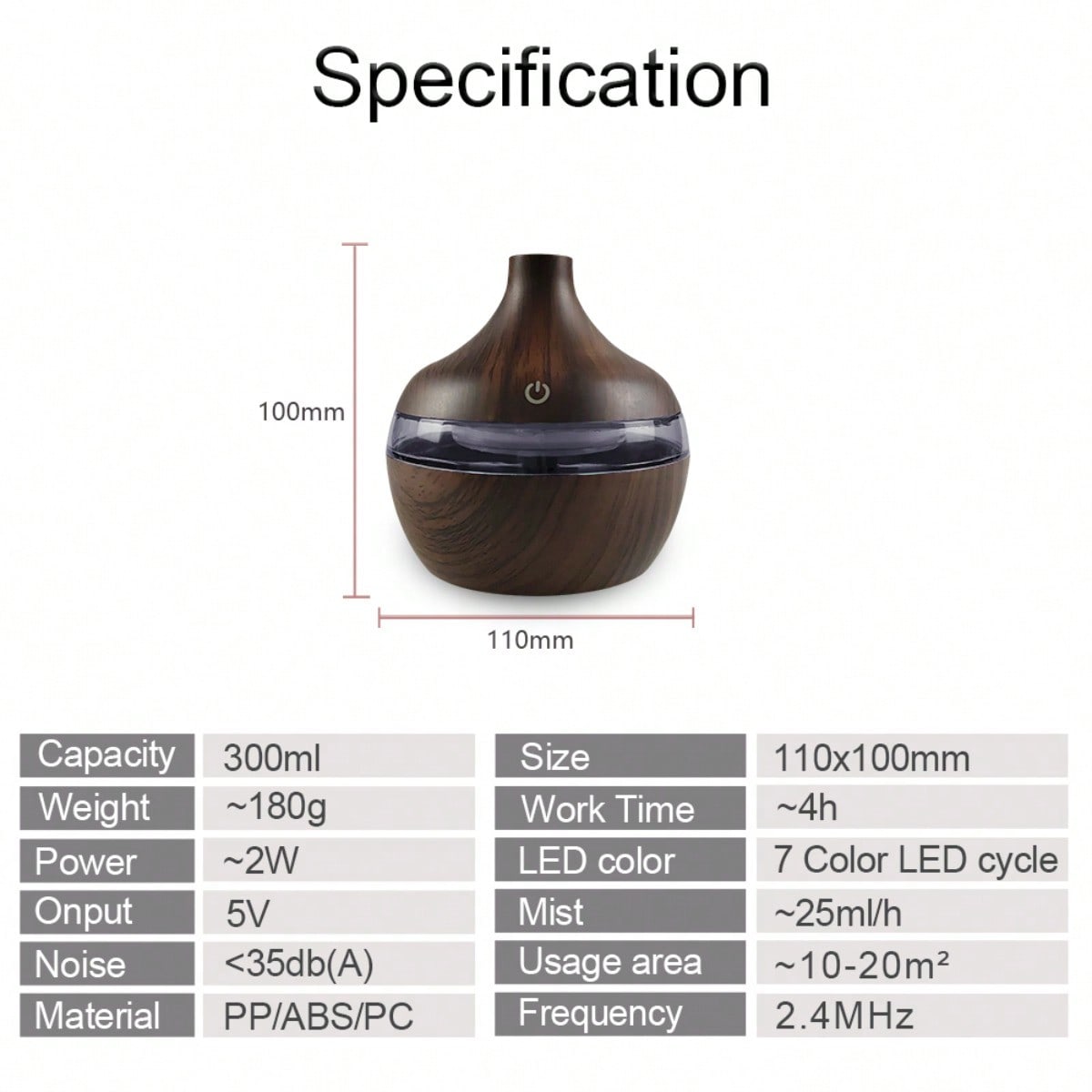 2-In-1 Wood Air Humidifier & A - مراجعة Home Office Studio وسعره
