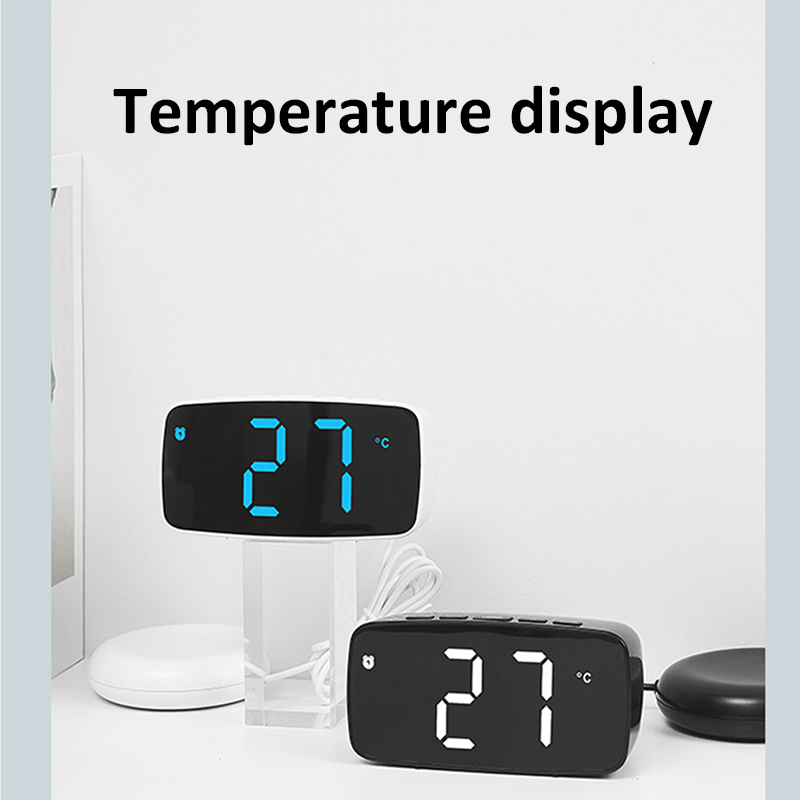 Super Loud Vibrating Alarm Clo - مراجعة Led Desk Clock وسعره