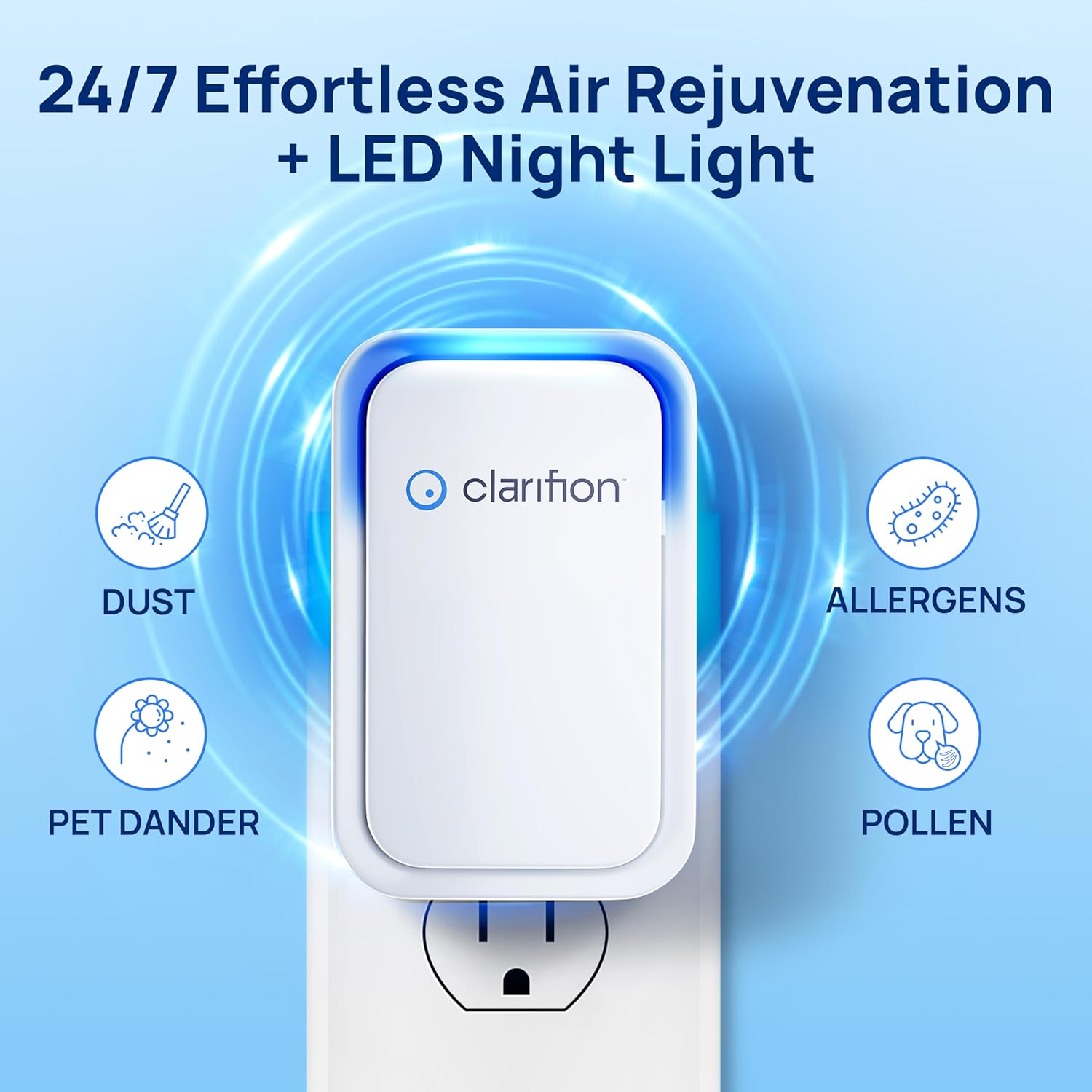 Negative Ion Air Purifier for  - مراجعة Home Office Kitchen وسعره