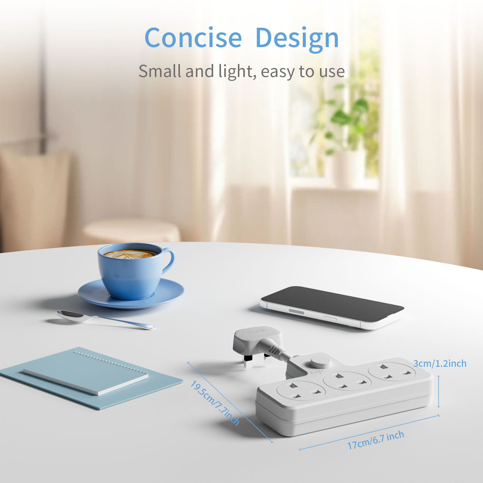 UK Power Plug Wall Outlet 13A  - مراجعة Home Office In Uk وسعره