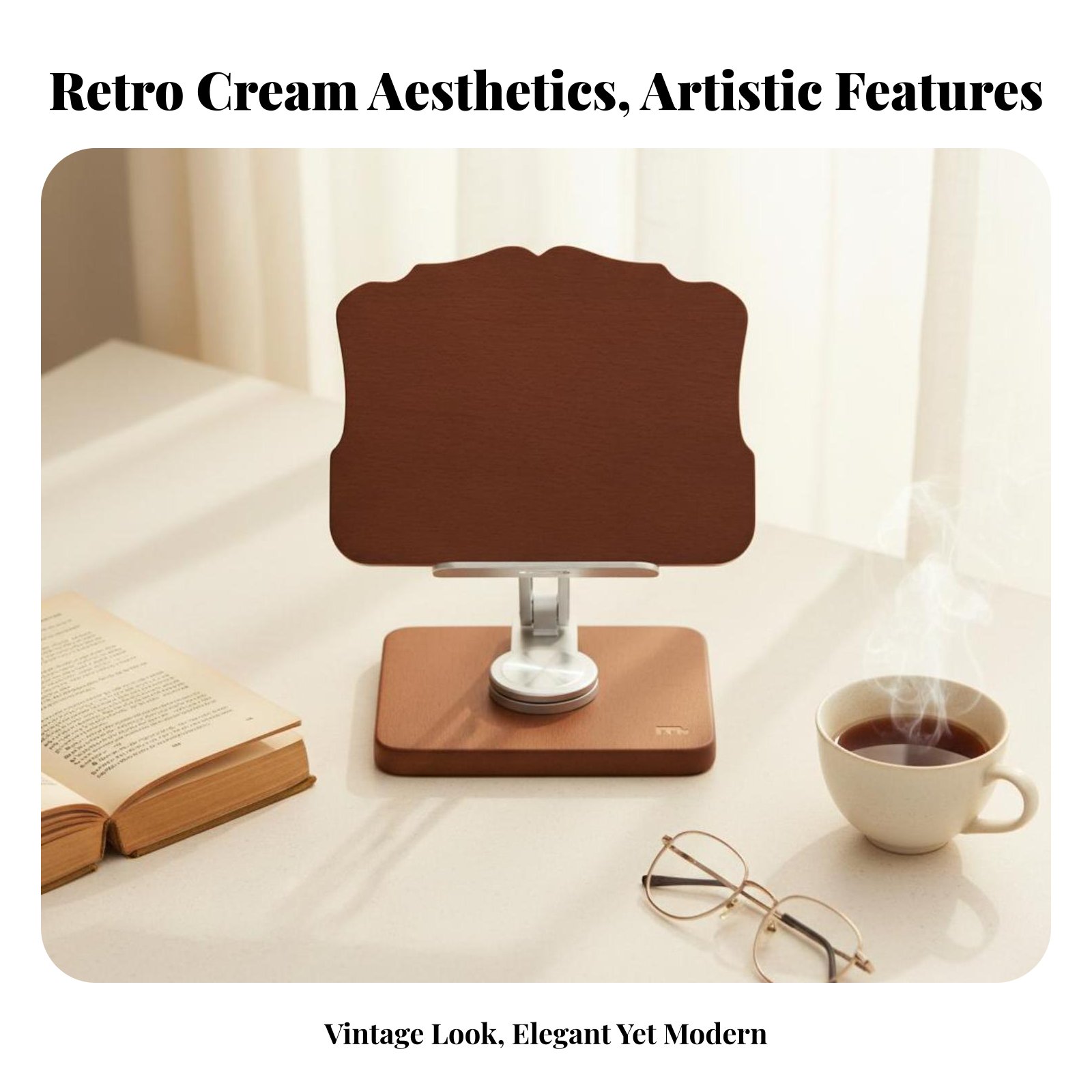 Adjustable Wooden Book Rest Mu - مراجعة Home Office Kitchen وسعره