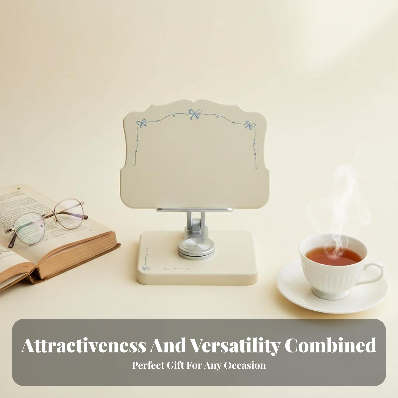 Adjustable Wooden Book Rest Mu - مراجعة Home Office Kitchen وسعره