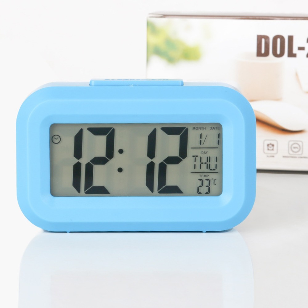 LCD Display Digital Alarm Cloc - مراجعة Led Desk Clock وسعره