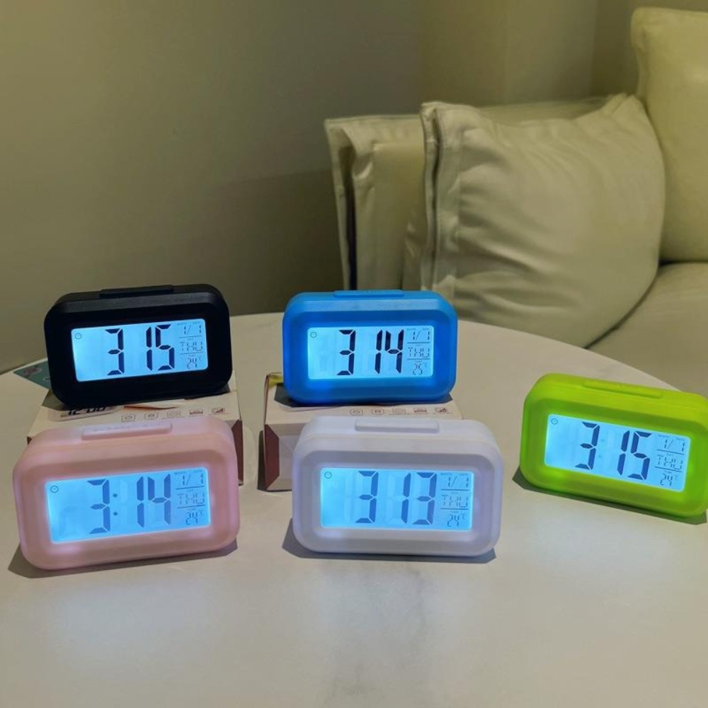 LCD Display Digital Alarm Cloc - مراجعة Led Desk Clock وسعره