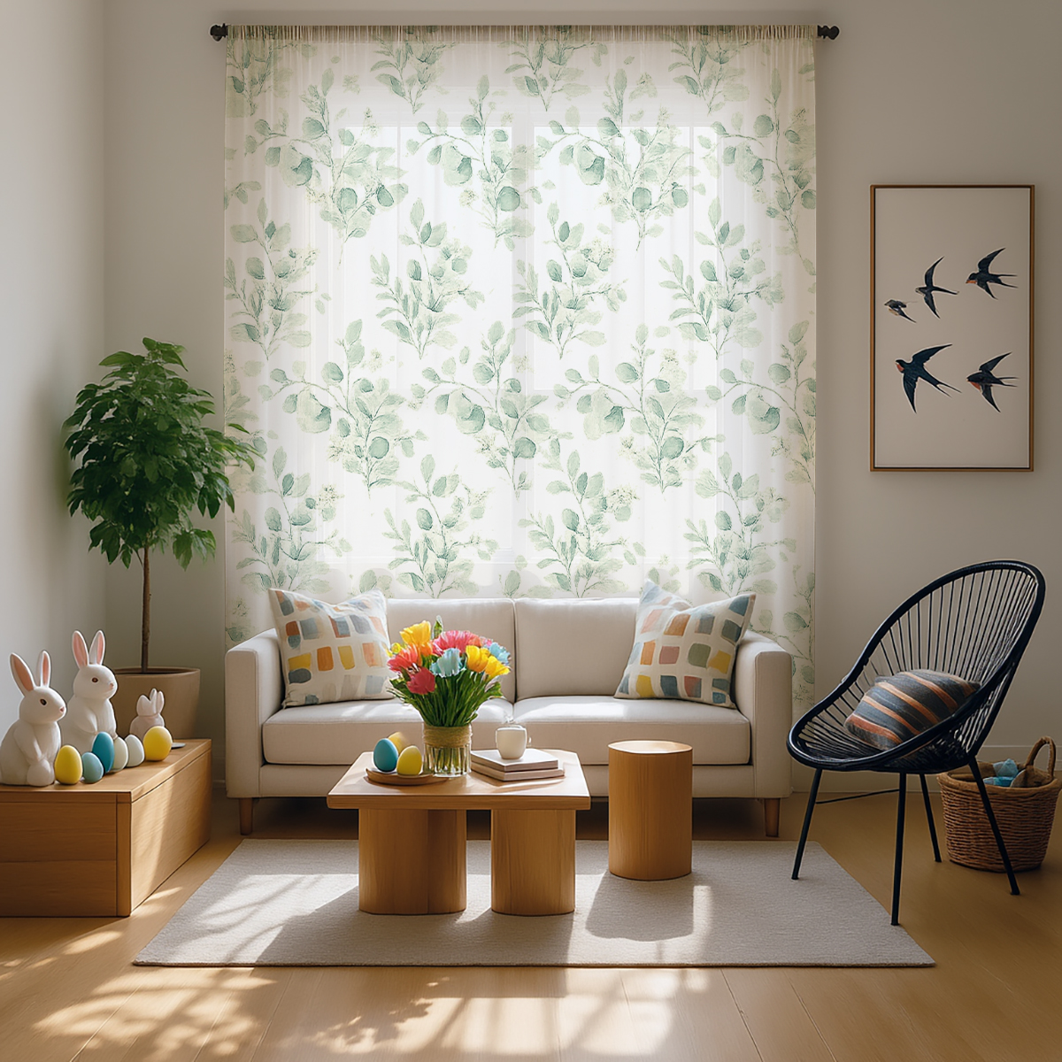 1 Piece Green Branch & Bud She - مراجعة Home Office Rate وسعره