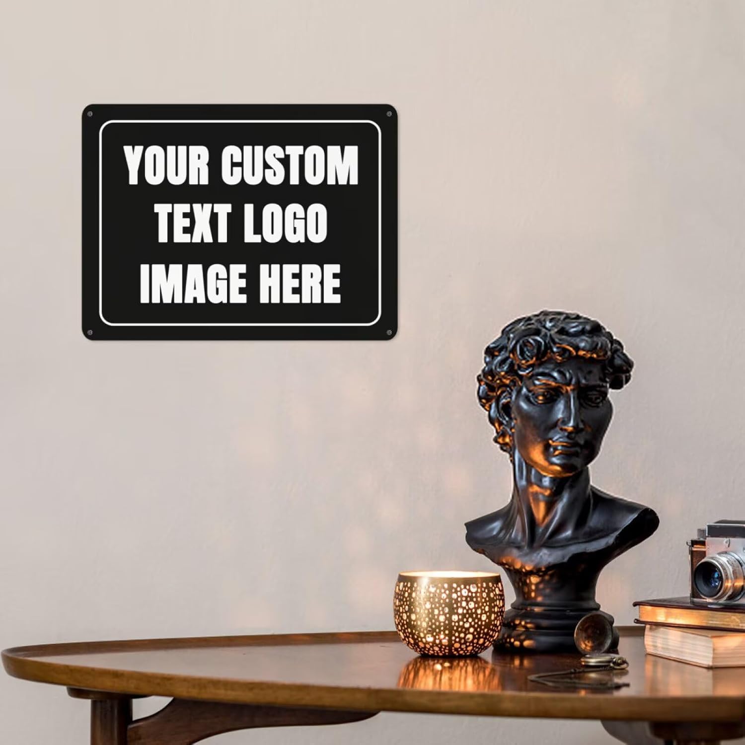 Custom Sign Personalized Metal - مراجعة Home Office Kitchen وسعره