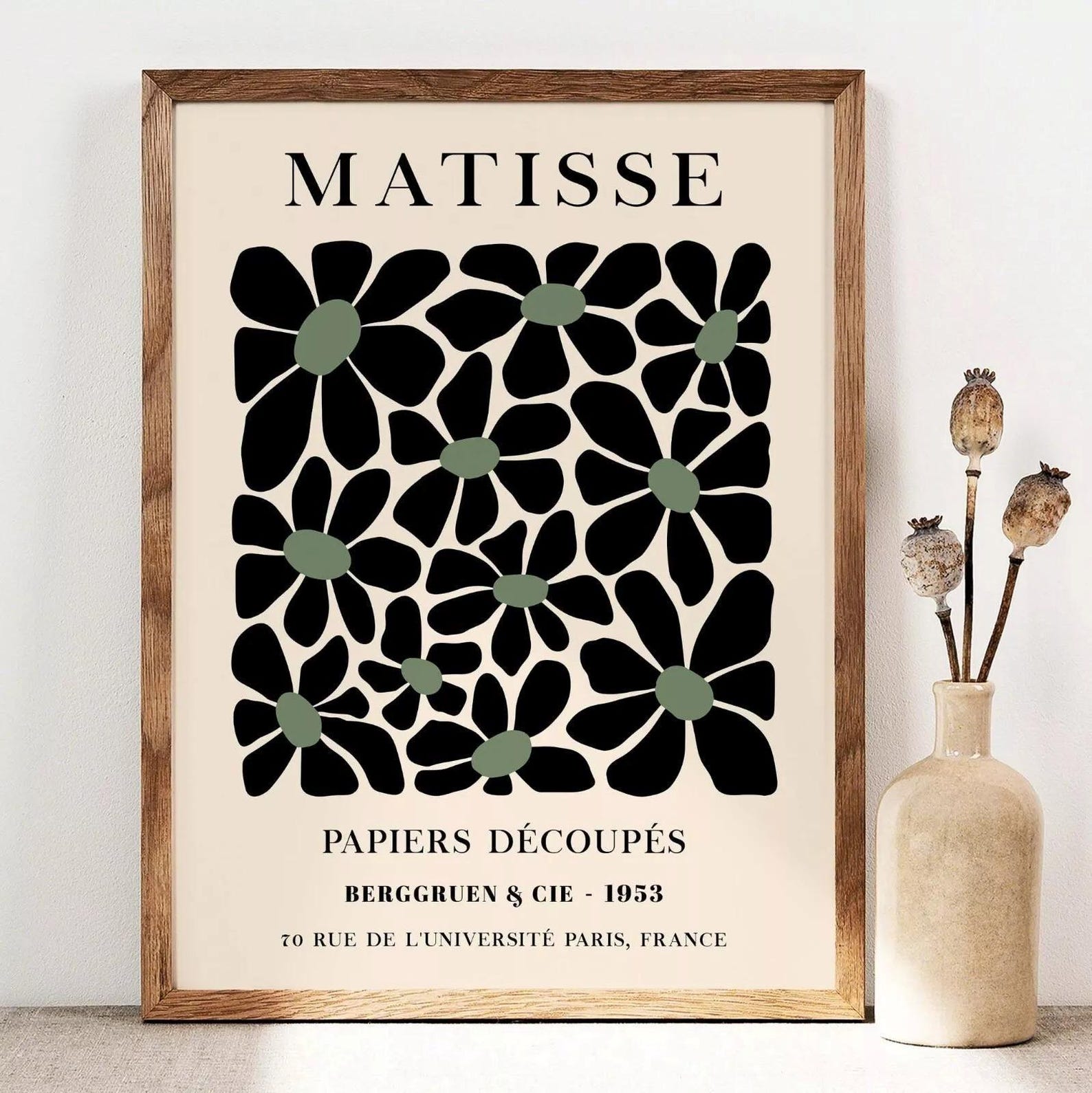 3pcs/set Retro Matisse Canvas  - مراجعة Home Office Image وسعره
