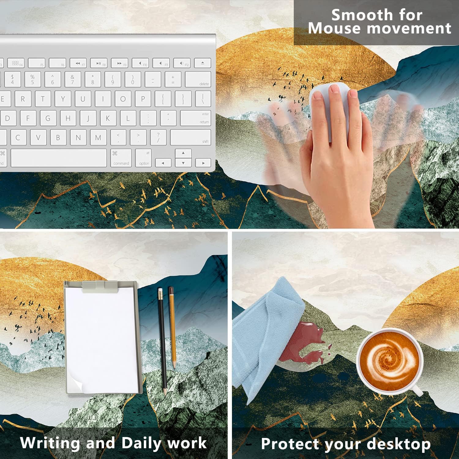 1pc Custom Photo Mouse Pad - P - مراجعة Home Office Image وسعره