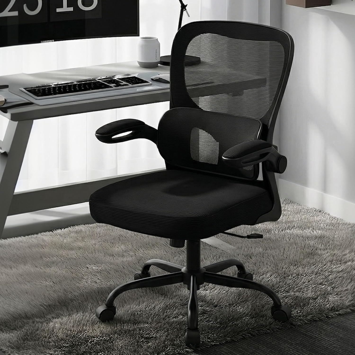 Ergonomic Office Chair with Ad - مراجعة Home Office Work وسعره
