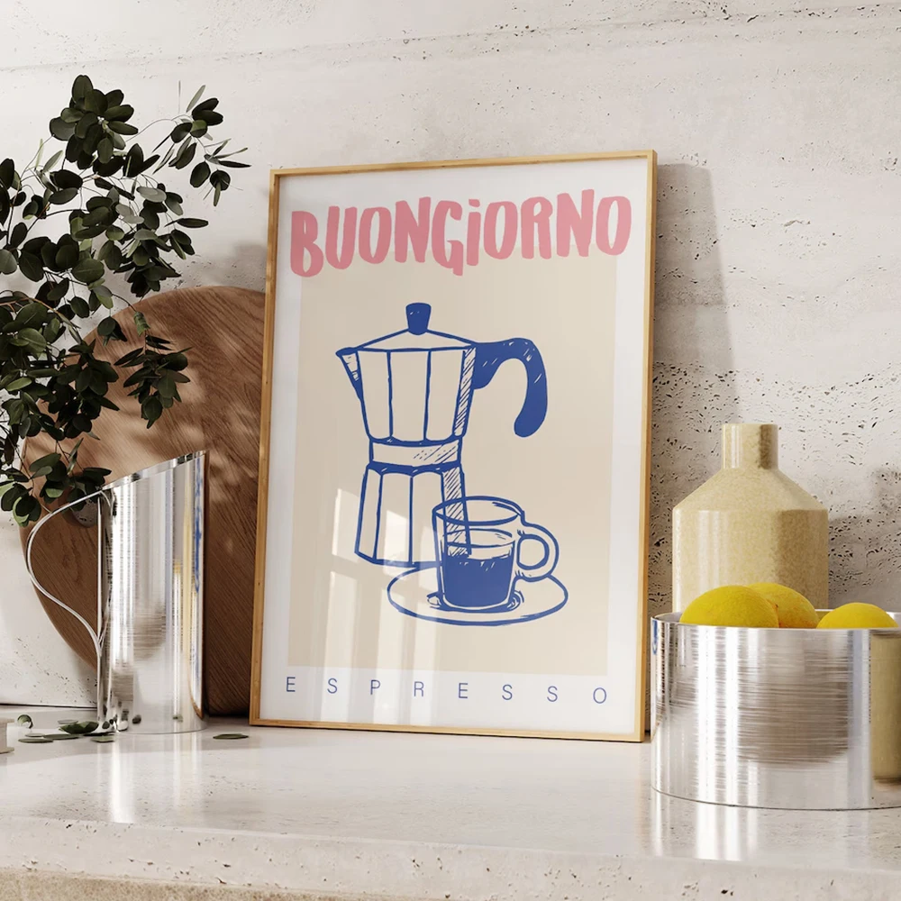 Modern Coffee Espresso Wall Ar - مراجعة Home Office Kitchen وسعره