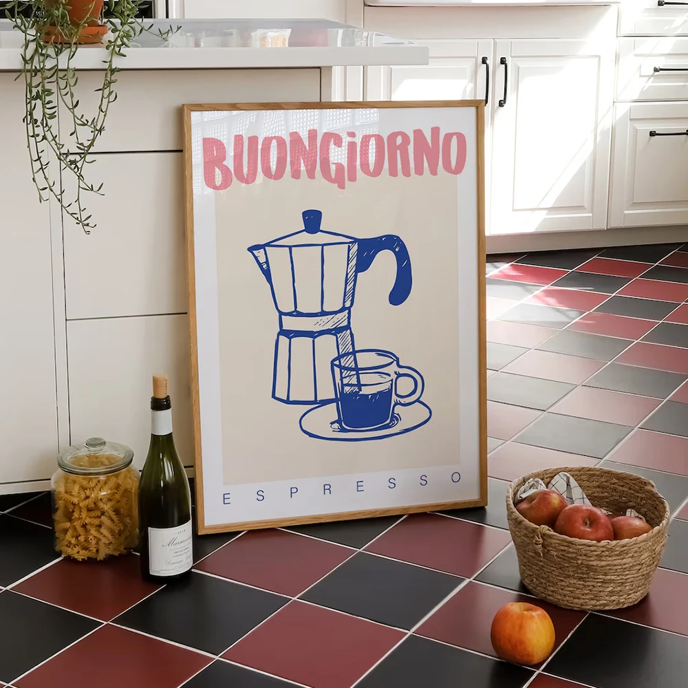 Modern Coffee Espresso Wall Ar - مراجعة Home Office Kitchen وسعره