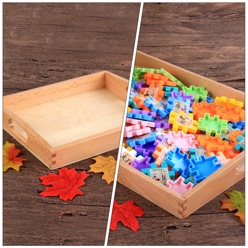 Premium Wooden Serving Tray wi - مراجعة Home Office For Two وسعره