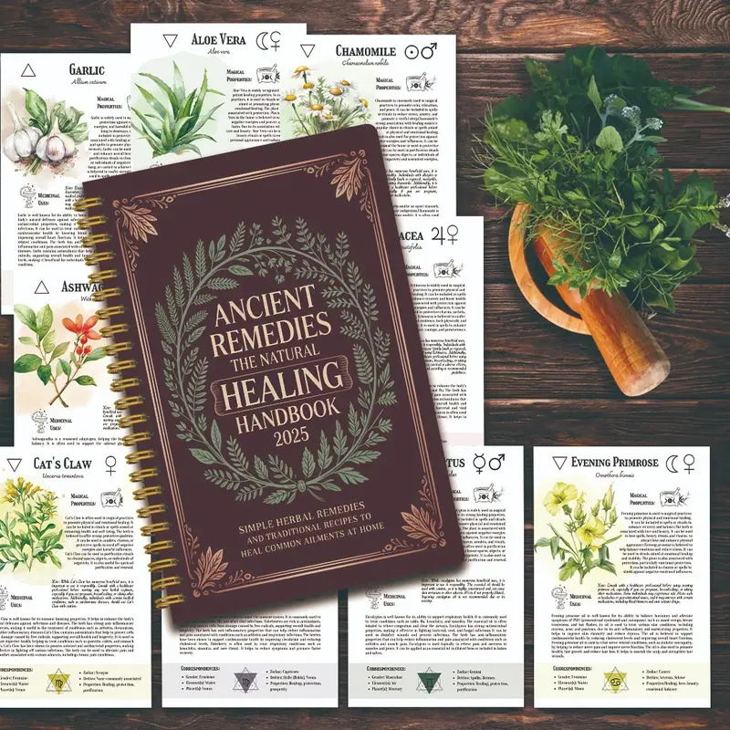 Natural Remedies Handbook with - مراجعة English Home Office وسعره