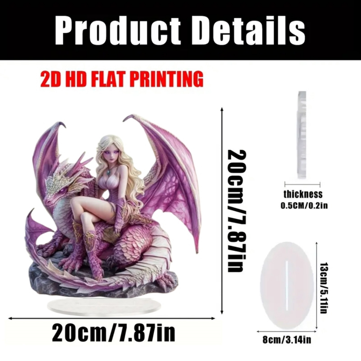 Fairy Statue,2D Flat Acrylic P - مراجعة Home Office Studio وسعره
