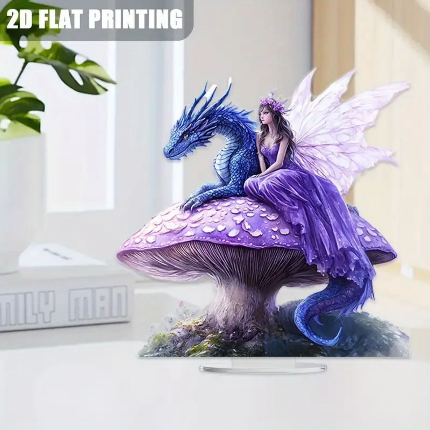 Fairy Statue,2D Flat Acrylic P - مراجعة Home Office Studio وسعره