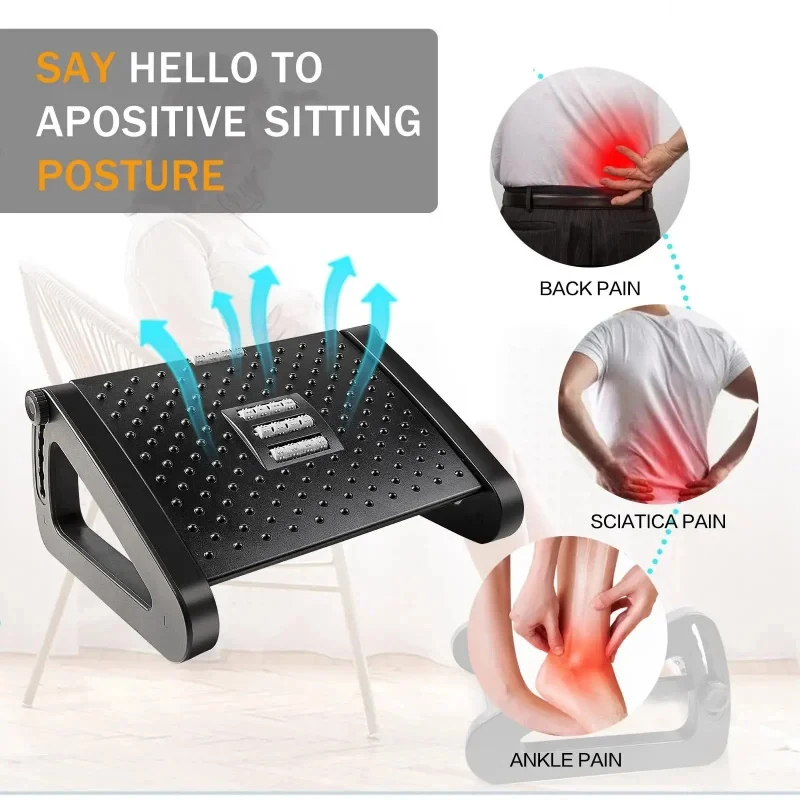 Adjustable Height Foot Rest St - مراجعة Home Office Work وسعره