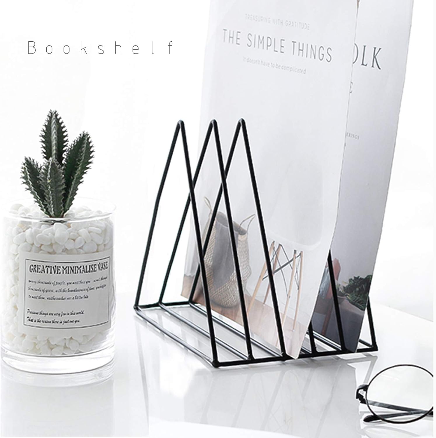 5-Slot Triangle File Holder, M - مراجعة Home Office Image وسعره