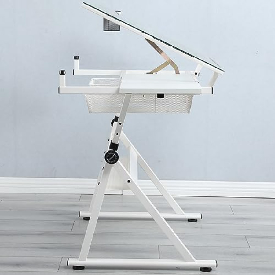 Drafting Table with Stool Mode - مراجعة Home Office Studio وسعره