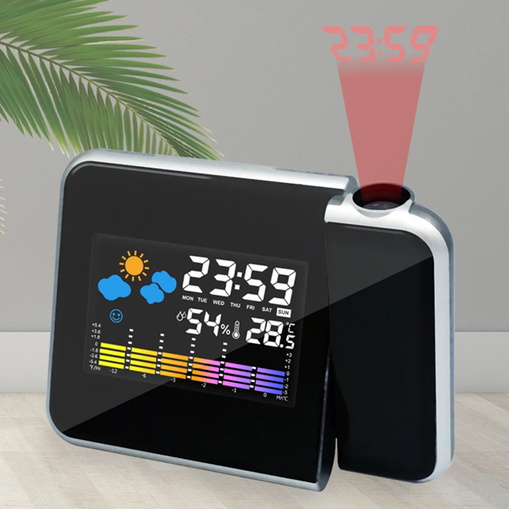 Projection Clock Digital LED P - مراجعة Led Desk Clock وسعره