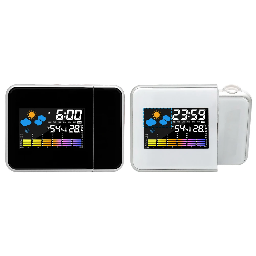 Projection Clock Digital LED P - مراجعة Led Desk Clock وسعره