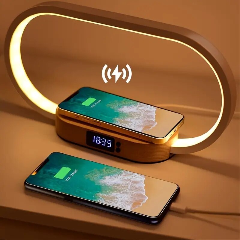 Multifunction Wireless Charger - مراجعة Led Desk Clock وسعره