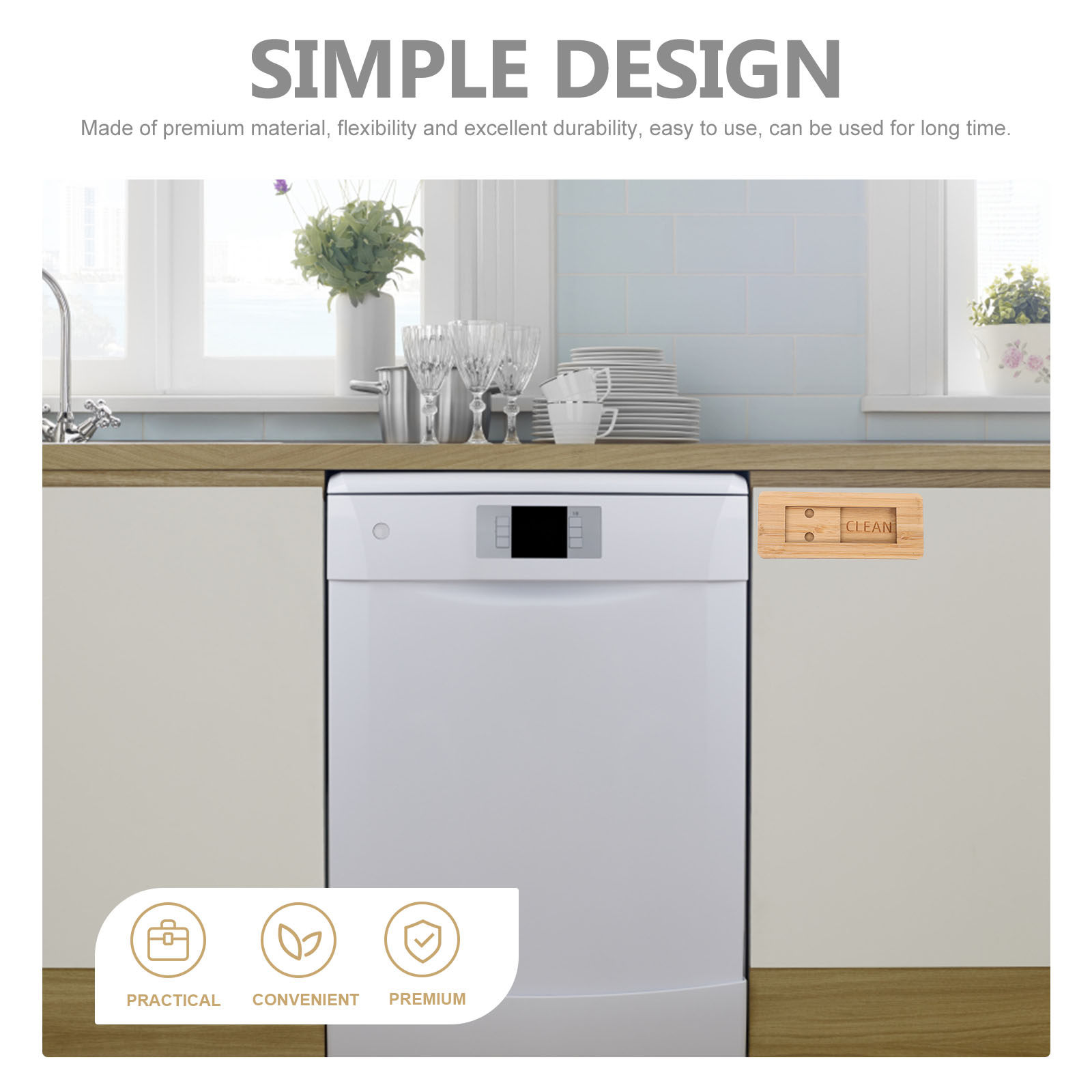 Dirty Clean Dishwasher Magnet  - مراجعة Home Office Kitchen وسعره