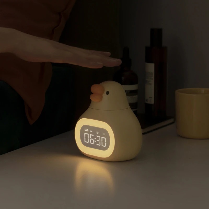 Cartoon Goose Digital Alarm Cl - مراجعة Led Desk Clock وسعره