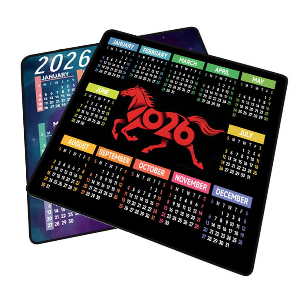 2026 Calendar Mouse Pad Waterp - مراجعة Home Office Pc وسعره