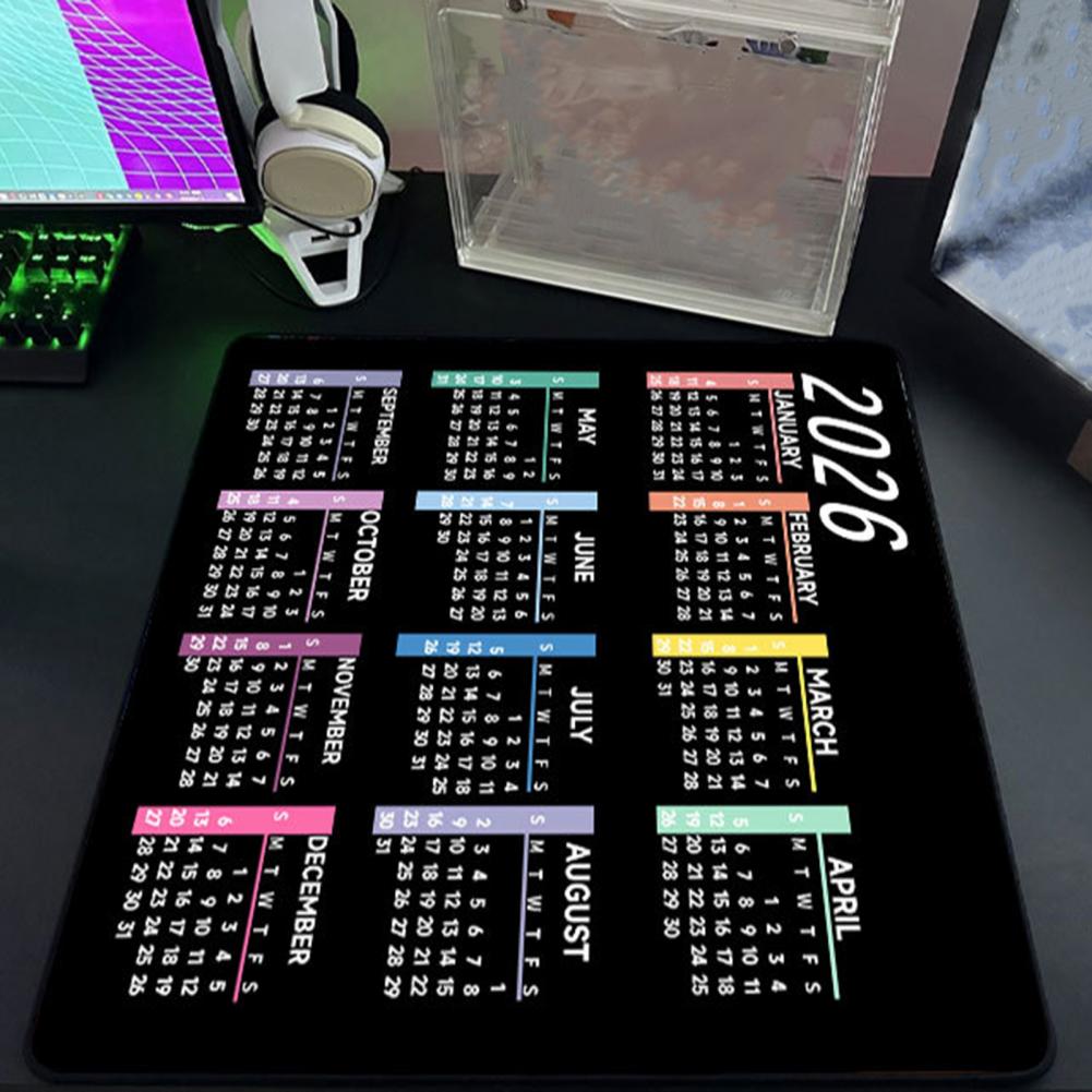 2026 Calendar Mouse Pad Waterp - مراجعة Home Office Pc وسعره