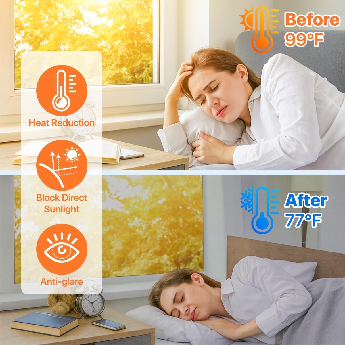 Privacy Window Film 17.7x78.7i - مراجعة Home Office Image وسعره