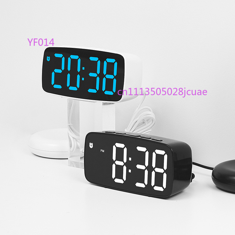 LED Electronic Alarm Clock Min - مراجعة Led Desk Clock وسعره
