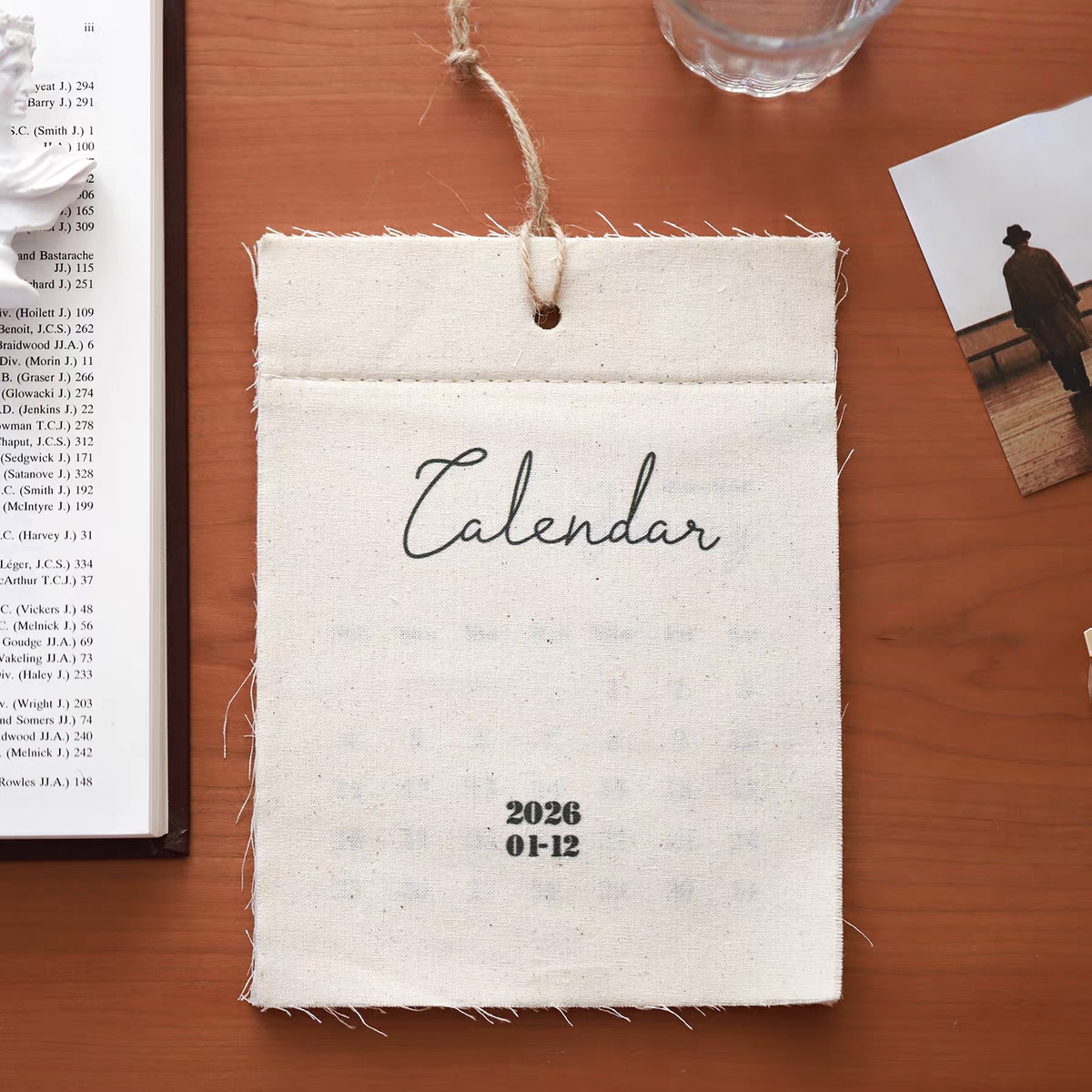 2026 Wall Calendar Cotton Clot - مراجعة English Home Office وسعره