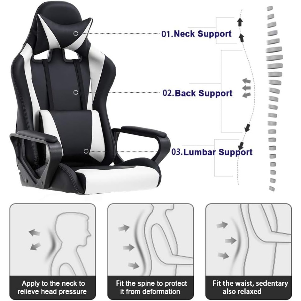 BestOffice High-Back Gaming Ch - مراجعة Home Office Work وسعره